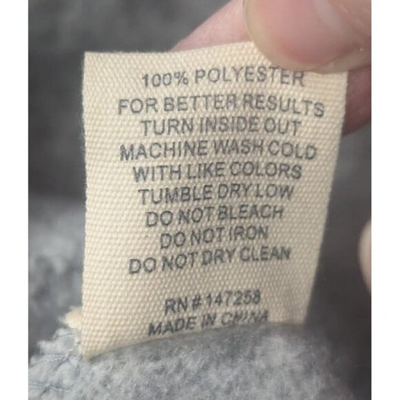 Simply Southern Crab Knit Snap Pullover in Smoke Grey Women's Size Small -NEW- - Picture 9 of 9